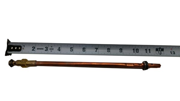 Prier Replacement Stem for 8" Mansfield Style Wall Hydrant - 12" OAL