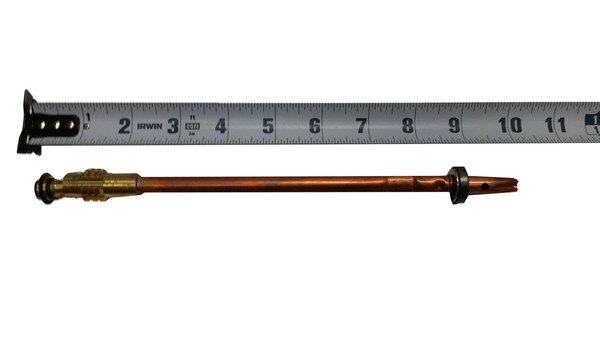 Prier Replacement Stem for 6" Mansfield Style Wall Hydrant - 10" OAL