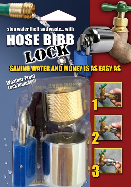 ConservCo Hose Bibb Lock with Padlock