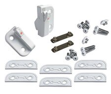 Single Action Window Opening Control Device - Blue White, Pair