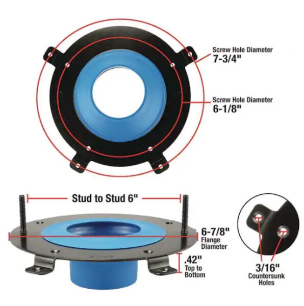 HydroSeat™ Toilet Flange Repair