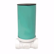 4" PVC Sewer Backwater Valve with Extension Kit and Plastic Lid