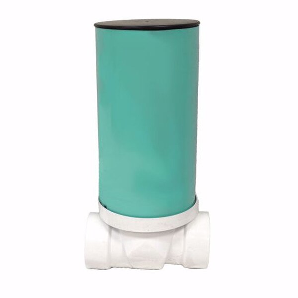 4" PVC Sewer Backwater Valve with Extension Kit and Plastic Lid