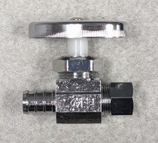 1/2" PEX X 3/8" OD Compression Multi-Turn Straight Supply Stop
