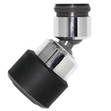 1.5GPM Kitchen Swivel Spray - Chrome/Black 15/16" - 27M X 55/64" - 27F