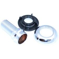 Kitchen Spray Hose Guide - Chrome