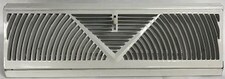 Hart & Cooley Filter Grille 15" X 4-1/2", White