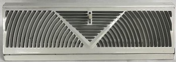 Hart & Cooley Filter Grille 15" X 4-1/2", White